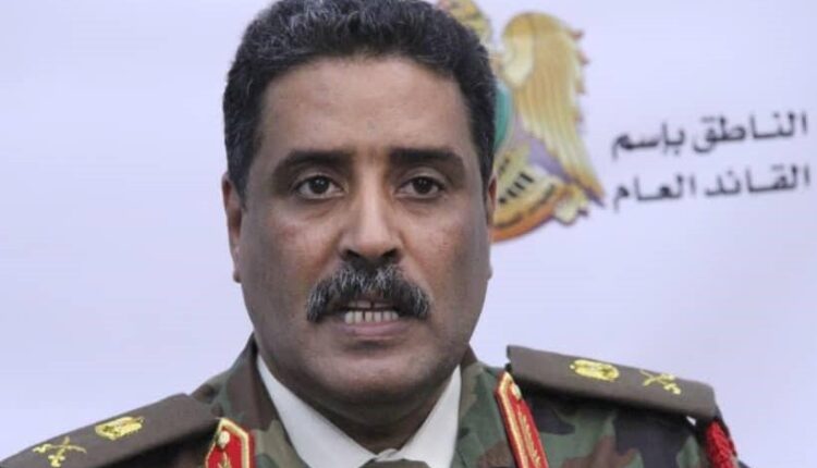 المتحدث العسكرى باسم الجيش الليبي، اللواء أحمد المسماري