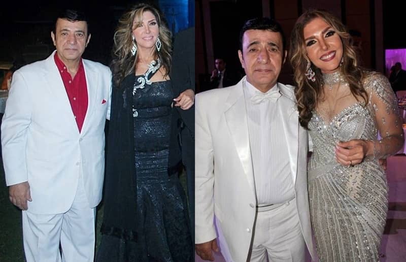 اركان فؤاد والفنانة المصرية نادية مصطفى 