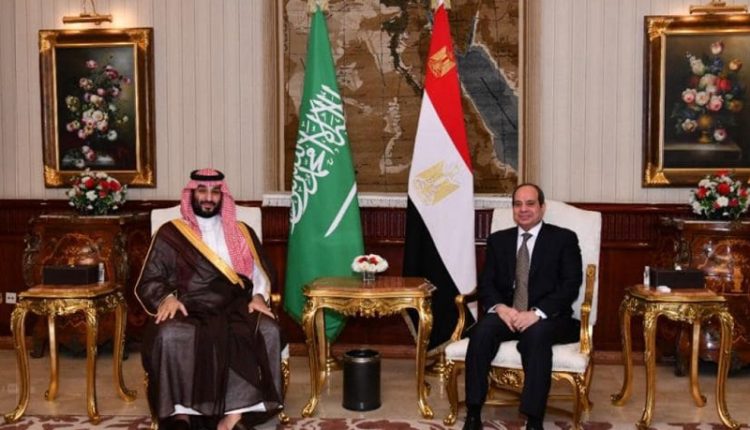 الرئيس عبد الفتاح السيسي يستقبل محمد بن سلمان
